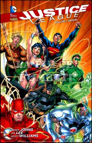 DC LIBRARY - DC NEW 52 LIMITED - JUSTICE LEAGUE #     1: ORIGINI